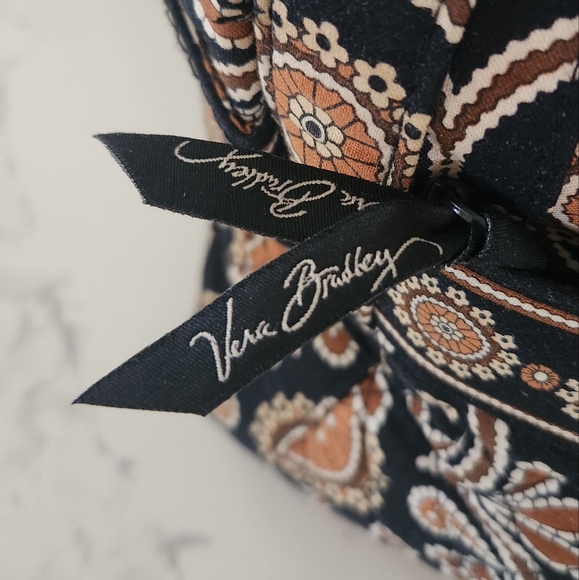 Vera Bradley EUC Y2K Brown Caffe Quilted Shoulder Bag - Picture 2 of 16